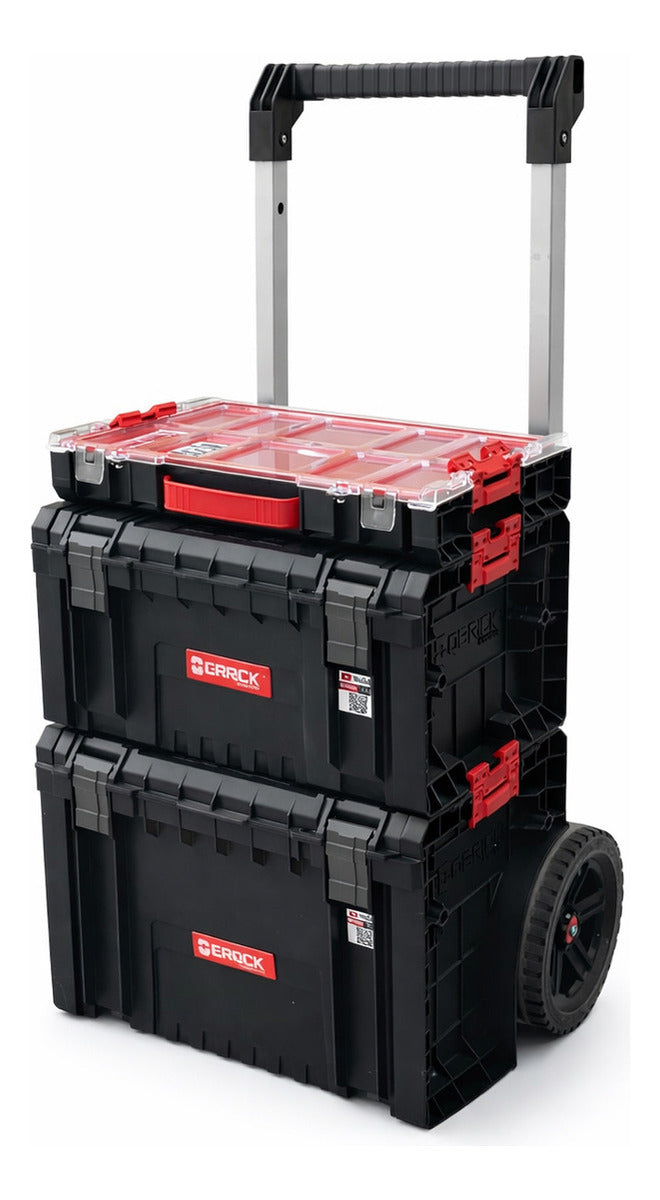 Carro Porta Herramientas Qbrick Pro Modular 3 Piezas