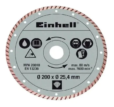 Disco Diamantado Turbo 180mm Einhell Rt-tc 520 U