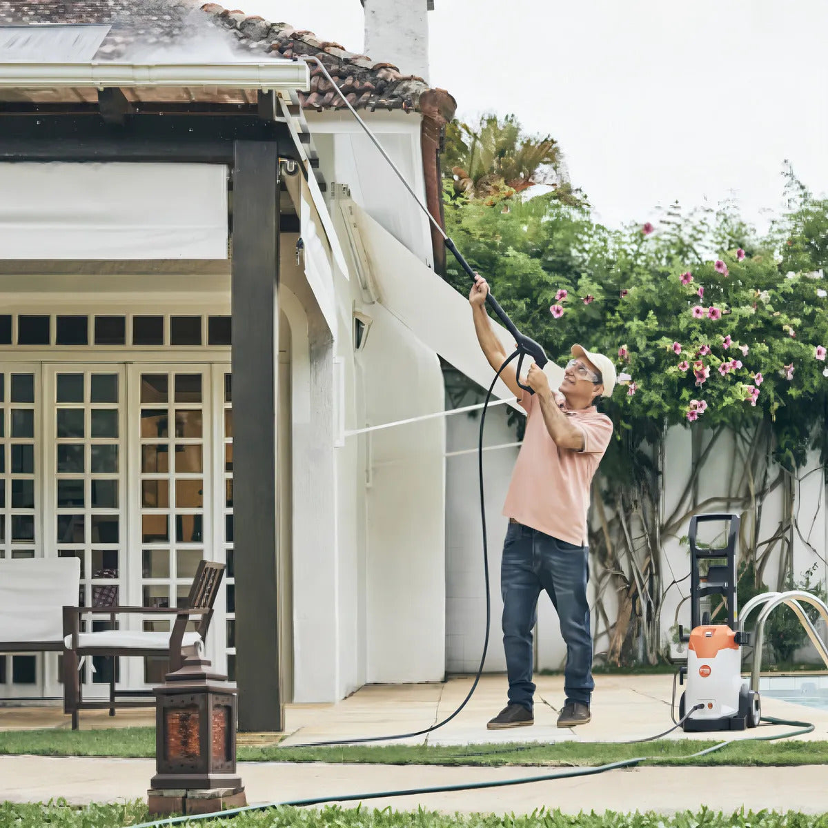 Hidrolavadora Stihl Re 90 Eléctrica 130 Bar - 1.6kw