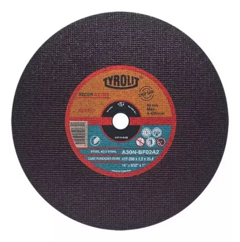 Disco Para Sensitiva 400x2,5x25,4mm Tyrolit 400 2 5 Disco