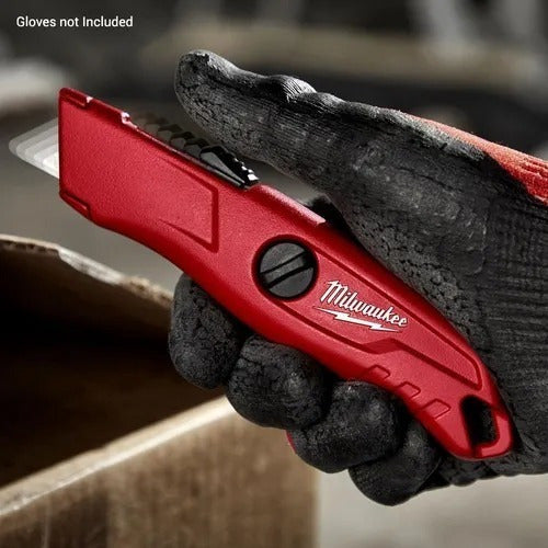 Cutter Autorretráctil Metálico 0,8mm Milwaukee 4822-1512 2