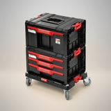 Carro Y Cajas Porta Herramientas Qbrick Modular 4 Cajones