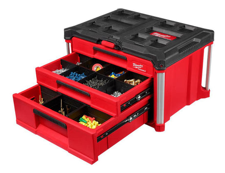 Caja de Herramientas de 3 Cajones Packout Milwaukee 4822-8447 5