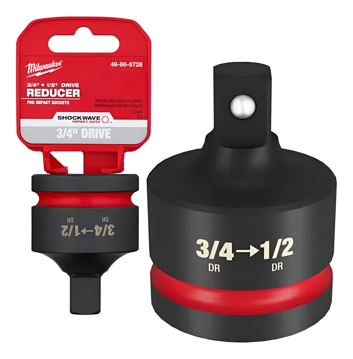 Tubo Reductor De Impacto 3/4 H A 1/2 M Milwaukee 4966-6728 1