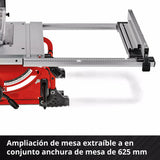 Sierra De Mesa Inalám Einhell Te-ts 36/210 +2bat 4ah+2carga