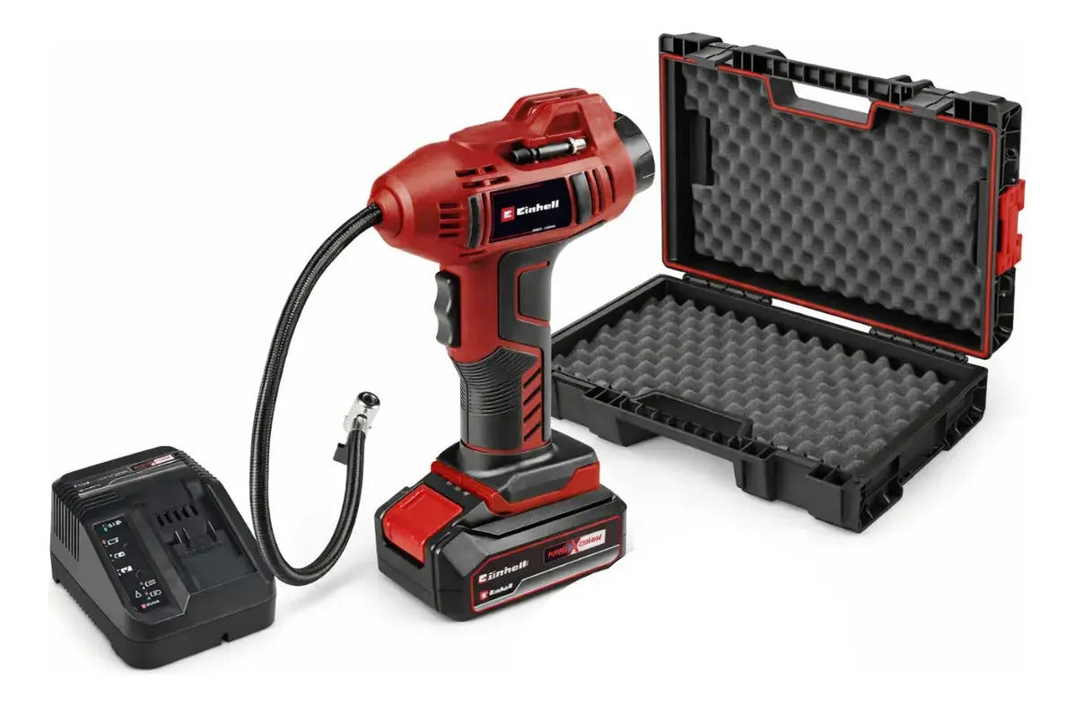 Compresor Manual Inalambrico Einhell Ce-cc 18 +carg+bat 2.5a