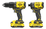 Combo Stanley 20v Taladro Sbd715 + Atornillador Sbi810