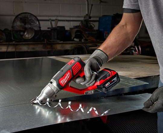 Cizalla Inalám M18 c/Cabeza Rotativa para Acero Calibre 18 Milwaukee 2365-20 (S/Bat) 2