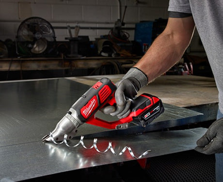 Cizalla Inalám M18 c/Cabeza Rotativa para Acero Calibre 18 Milwaukee 2365-20 (S/Bat) 2