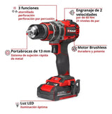 Taladro Percutor Inalámbrico Einhell Tp-cd 18/60 Li + 1 Bat Y 1 Cargador