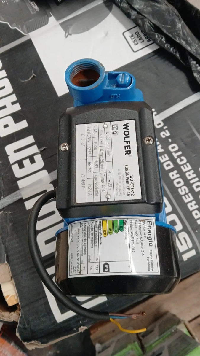 Bomba Periferica React. Wolfer Bper12