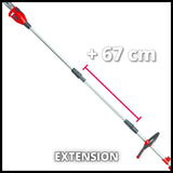 Multifunción Einhell 4 En 1 Podador Motosierra Bordeadora