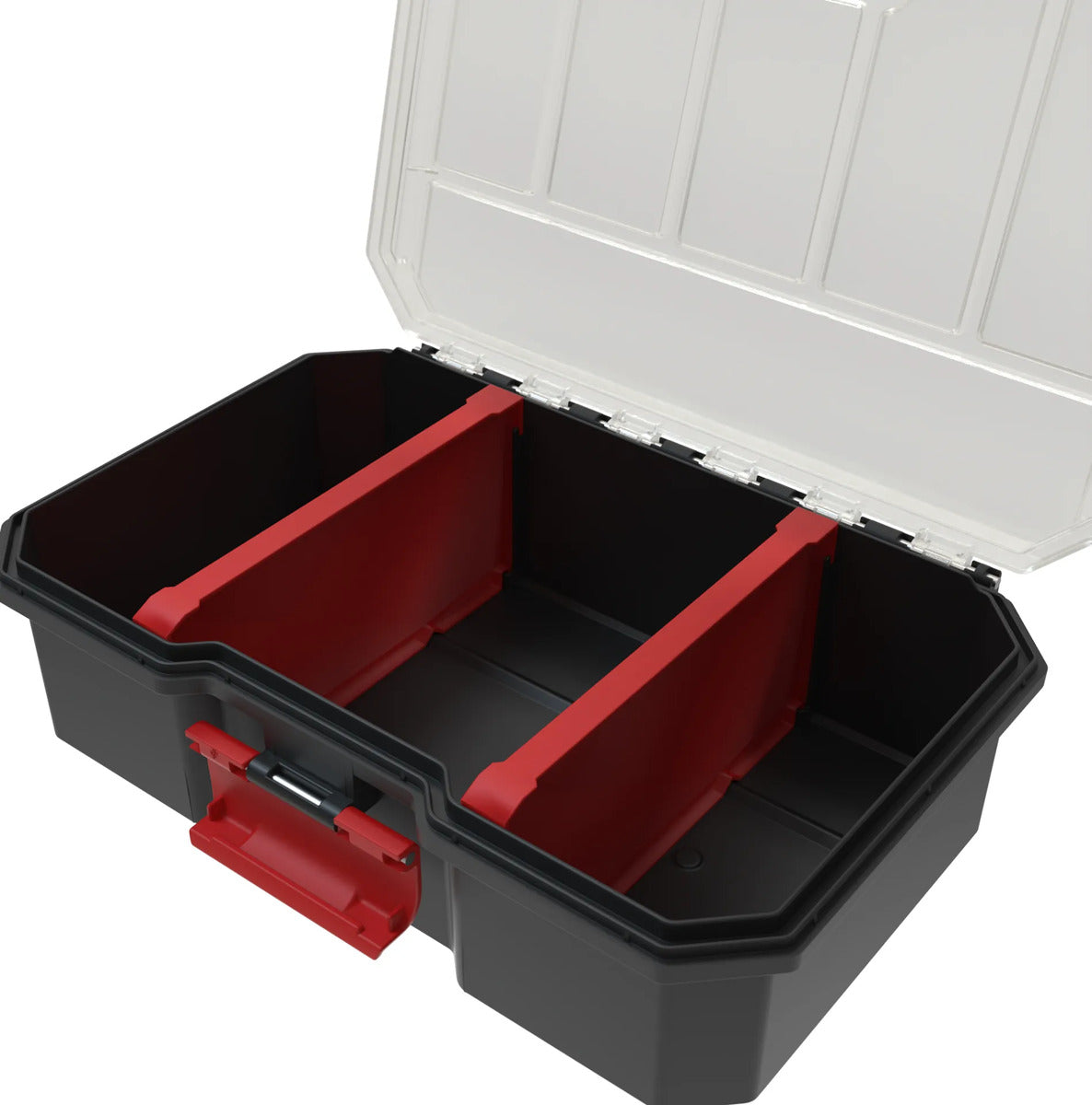 Organizador Plastico Divisiones Tornillos Qbrick S Black