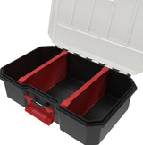 Organizador Plastico Divisiones Tornillos Qbrick S Black