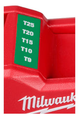 Juego de 8 Llaves Torx Plegables T9-T40 Milwaukee 4822-2184 5