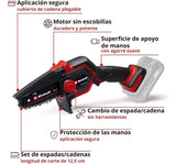 Motosierra De Poda Inalámbrica Ge-ps18/15li + Carg + Bat 2,5
