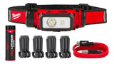 Linterna De Led Tipo Minero Usb Milwaukee 600 Lumen 2163-21