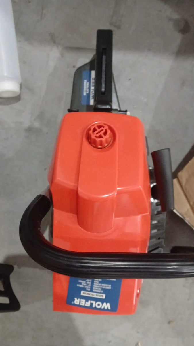 Motosierra A Explosión Wolfer MS-5220 52cc Espada 50 cm - Reacondicionado