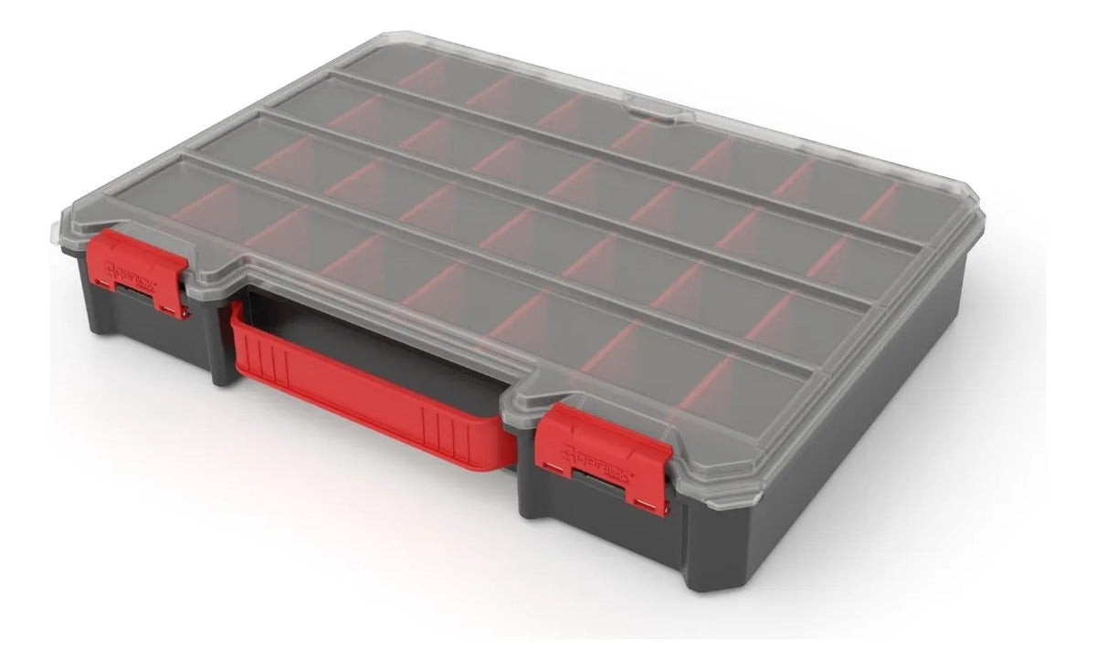 Gavetero Organizador Plastico Tornillos Divisiones Qbrick Xl