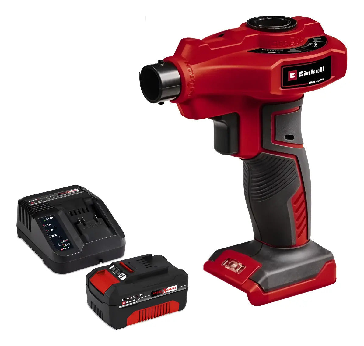 Bomba De Aire Auto Ce-ap 18 Batería Cargador 4ah Einhell