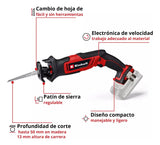 Sierra Sable Inalámbrica Einhell Te-ap 18/13 Li + Carg + Bat
