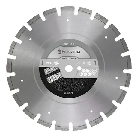 Disco Diamantado De La Serie Plata Husqvarna Vari-cut S85h