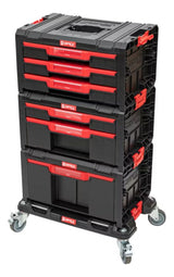Combo Taller Móvil 6 Cajones Y Plataforma Qbrick Pro Caja