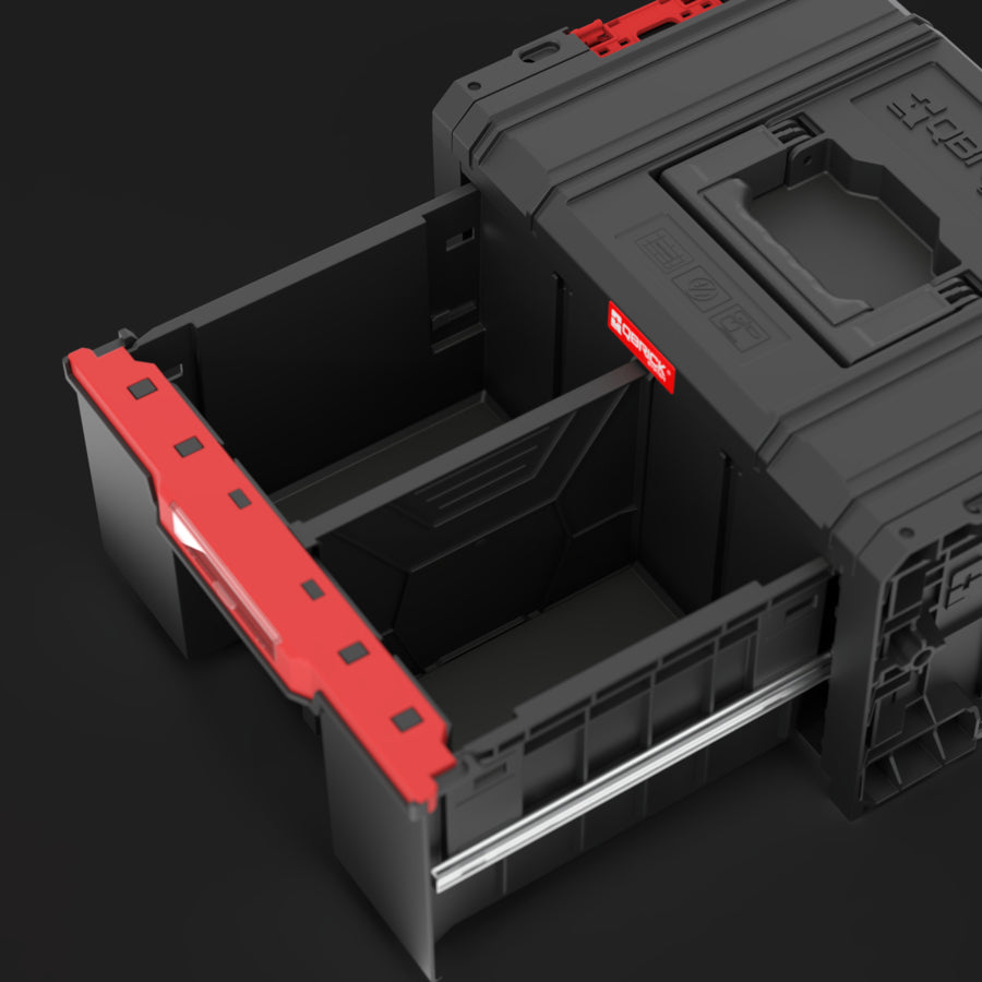 Carro Y Cajas Porta Herramientas Qbrick Modular 4 Cajones
