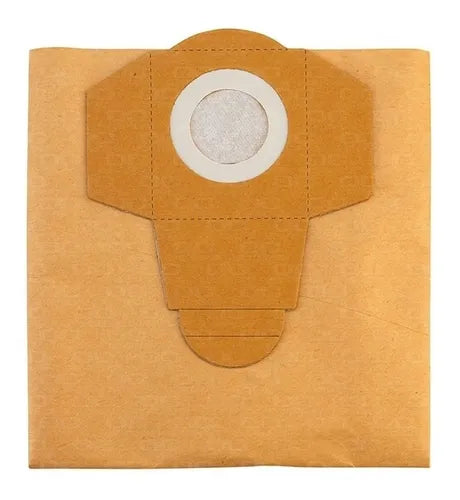Bolsa de papel para aspiradora Einhell TE-VC 2230 de 30 litros, ideal para recolección de polvo y suciedad.