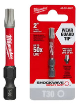Punta Torx (1 Unidad T30 50,8mm) Milwaukee 4832-4487