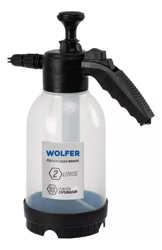 Pulverizador Rociador Generador De Espuma 2 Lts Wolfer 07620