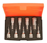 Set Bocallaves Tubo Allen Encastre 1/2 S9hex Bahco 9 Unida
