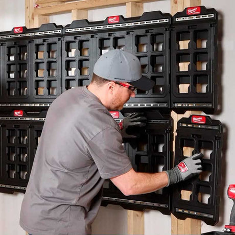 Placa De Pared Simple Packout Milwaukee 4822-8496 5