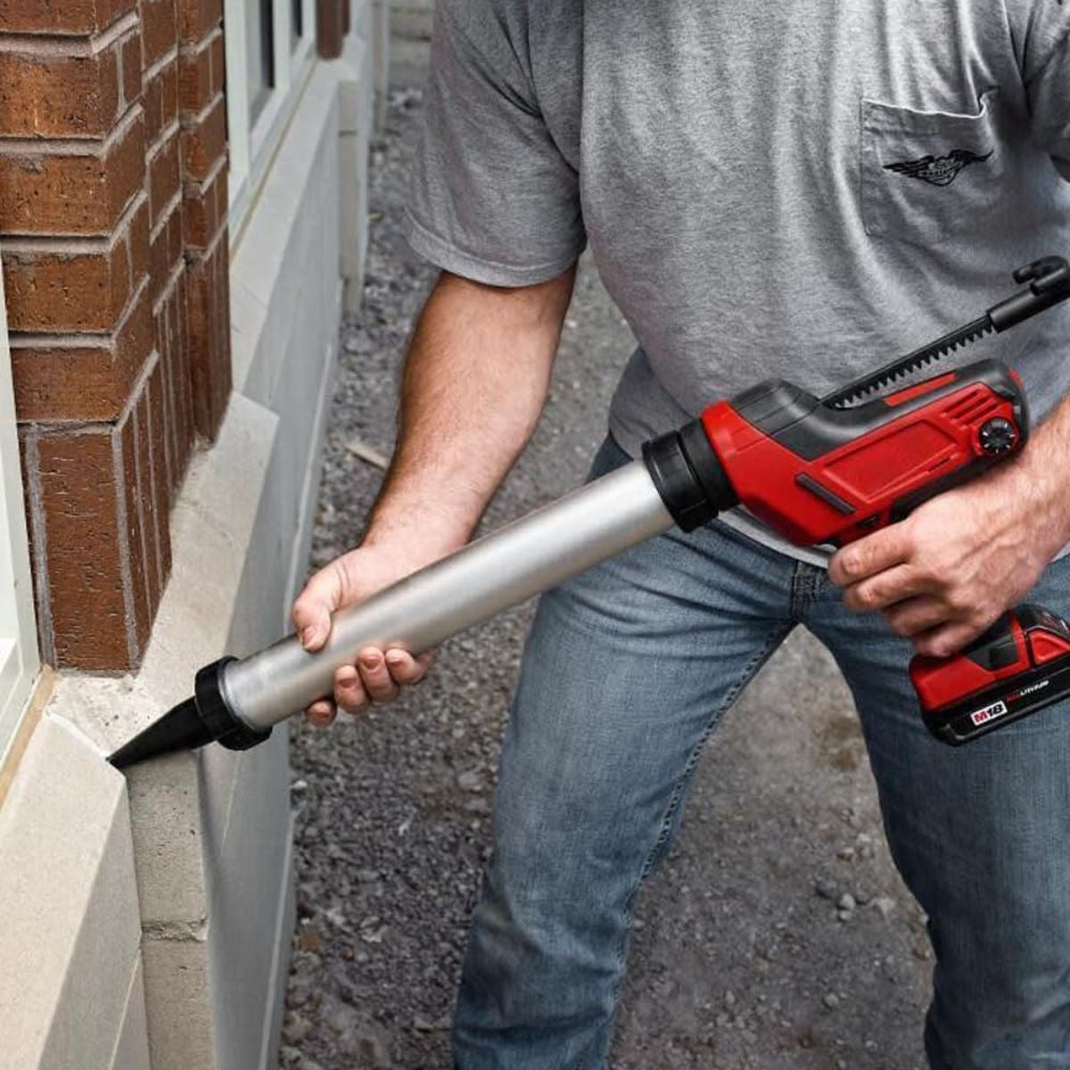 Adaptador Pistola Adhesivo 600ml 18v Milwaukee 4808-1093 2