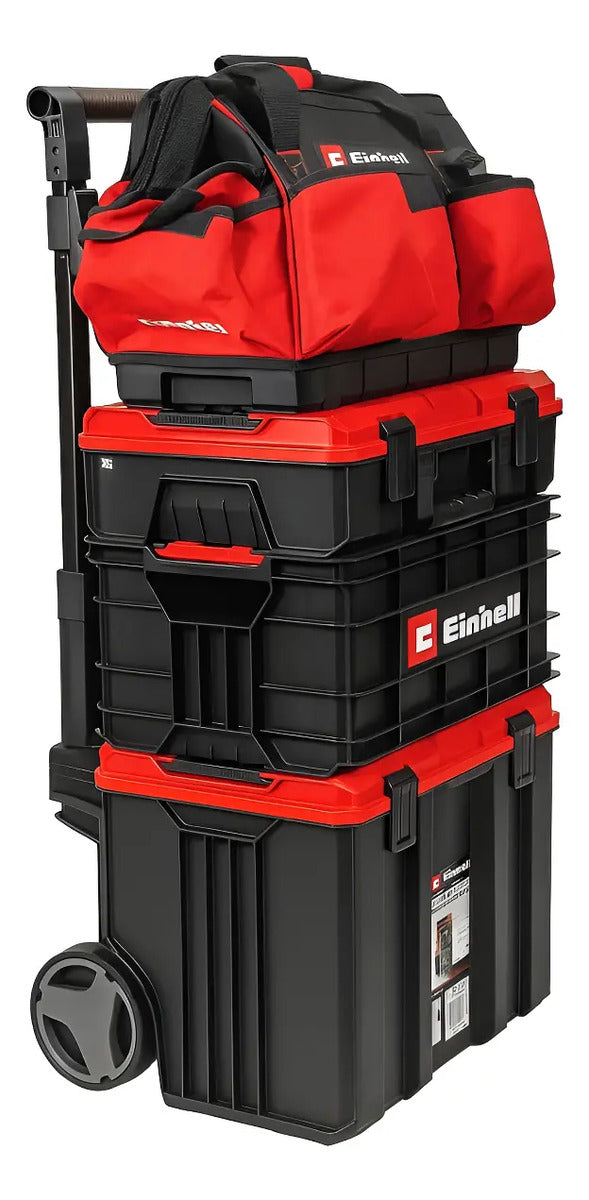 Combo Carro Caja De Herramientas Organizador Einhell E-case