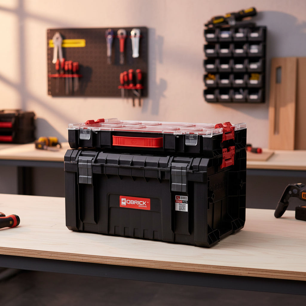 Caja De Herramientas + Organizador Modular Qbrick Pro 19l