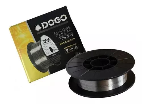 Alambre Mig Soldar Sin Gas Flux 09mm Rollo 4,5kg Dogo Dog25615