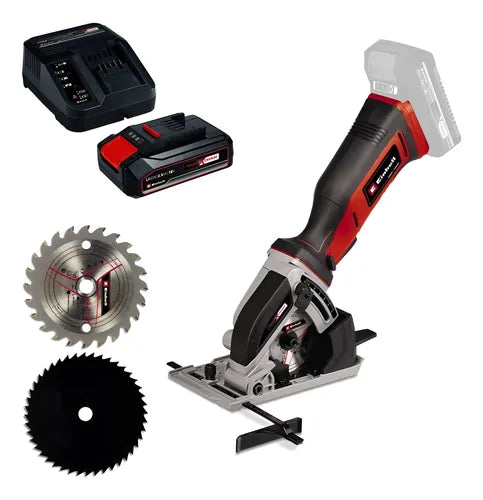 Sierra Circular Mini Inalambrica Einhell + Carg Bateria 2,5