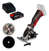 Sierra Circular Mini Inalambrica Einhell + Carg Bateria 2,5
