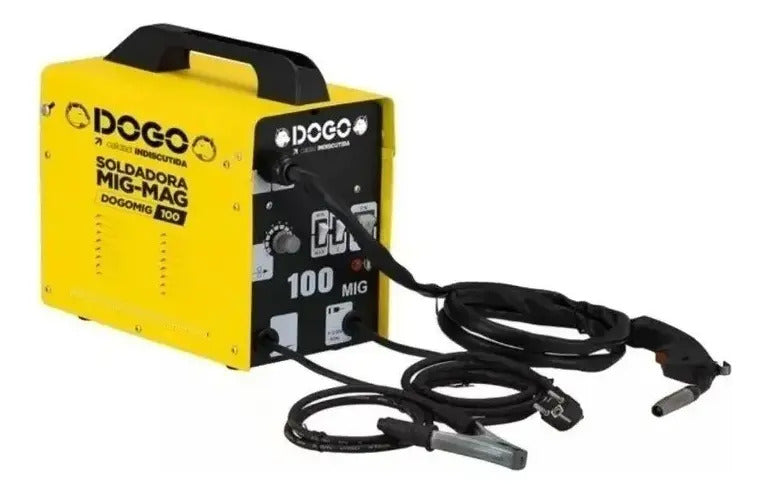 Soldadora Mig 100 Amp Alambre Flux Y Escuadras Y Mascara