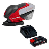 Lijadora Orbital A Batería Einhell Te-os 18 Li + Bat + Carg