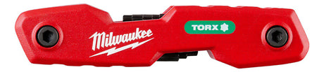 Juego de 8 Llaves Torx Plegables T9-T40 Milwaukee 4822-2184 3