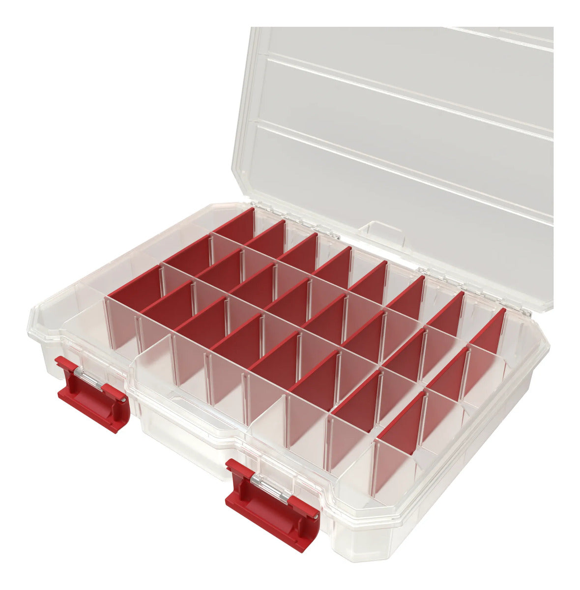 Gavetero Organizador Plastico Divisiones Tornillos Qbrick L