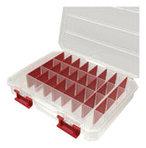 Gavetero Organizador Plastico Divisiones Tornillos Qbrick L