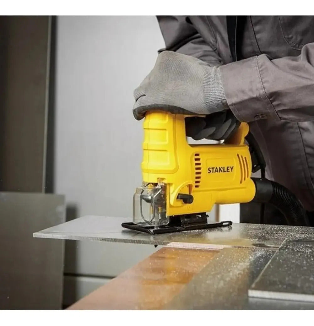 Sierra Caladora Stanley 600w Ingletadora Madera Sj60k-ar