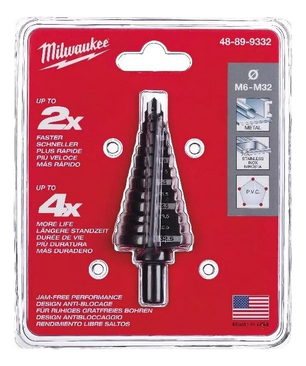 Mecha Escalonada 6 a 32 mm Milwaukee 48-89-9332 1