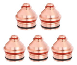 Toberas Plasma X 5 Unid. Compatibles Con Hypertherm 220188 Wolfer