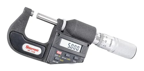 Micrómetro de Exteriores Digital 0-25 mm IP67 Starrett 795MEXFL-25