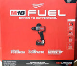 Kit Taladro Percutor Atornillador M18 Fuel Milwaukee 2904-259A (4 Gen)