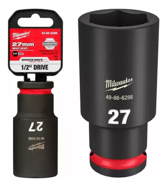 Tubo De Impacto Enc 1/2 27mm Largo Taller Milwaukee 6288 1